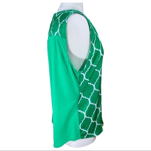 Hanna & Gracie Sleeveless Shell Blouse XL - Picture 5 of 5